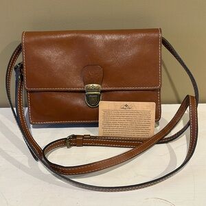 Patricia Nash Lanza leather crossbody